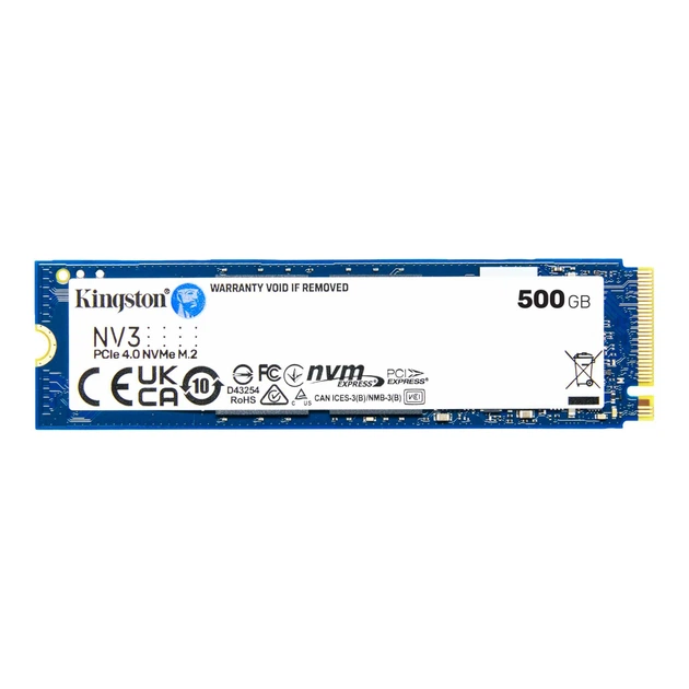 Накопичувач SSD Kingston M.2 500GB PCIe 4.0 NV3 (642350) - изображение 2