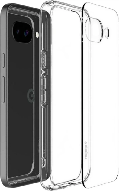 Etui Spigen Ultra Hybrid do Google Pixel 9A Crystal Clear (ACS09042) - obraz 7