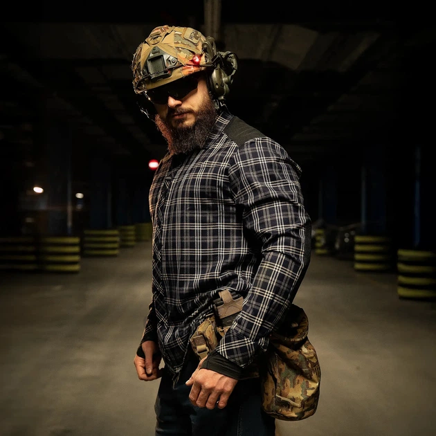 Рубашка Camotec "Тайфун" Navy/White (9582), 2XL - зображення 2