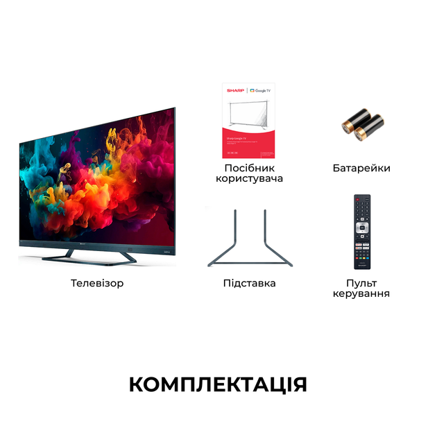 Телевизор Sharp 4T-C55FQ5EM2AG - изображение 10