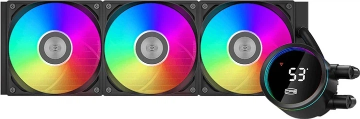 Водяне охолодження PCCooler DA360 Pro ARGB Digital BK (DA360Pro-BKAWXL-GL) - Фото 1 Водяне охолодження PCCooler DA360 Pro ARGB Digital BK (DA360Pro-BKAWXL-GL) - зображення 1