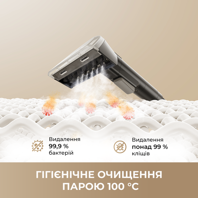 Миючий пилосос для килимів та тканин Dreame N20 Steam - зображення 3