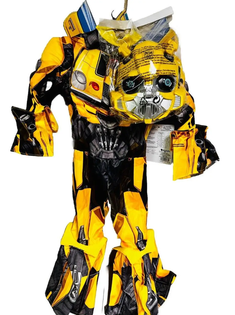 Костюм Трансформер Бамблби 3-4 лет с маской 94-109 см Transformers Bumblebee Deluxe Costume S06433 - изображение 7
