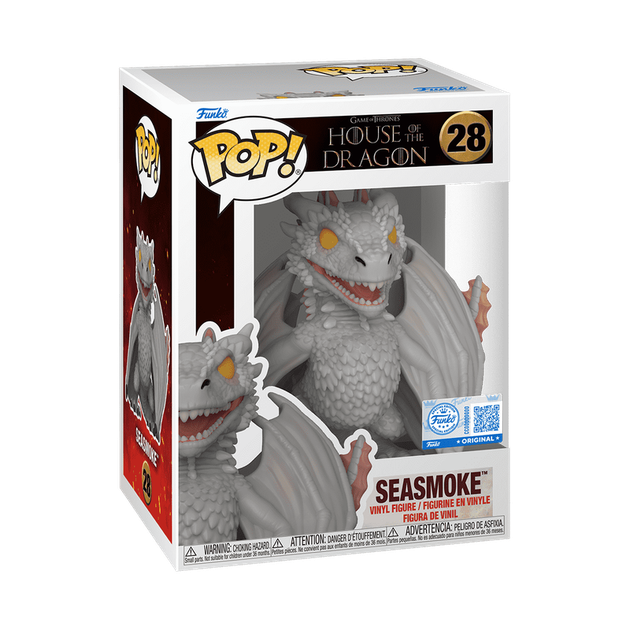 Фигурка Фанко Дракон Морской Дым Игра Престолов Дом Дракона №28 House of Dragon Seasmoke Funko 84409 - Фото 1 Фигурка Фанко Дракон Морской Дым Игра Престолов Дом Дракона №28 House of Dragon Seasmoke Funko 84409 - изображение 1