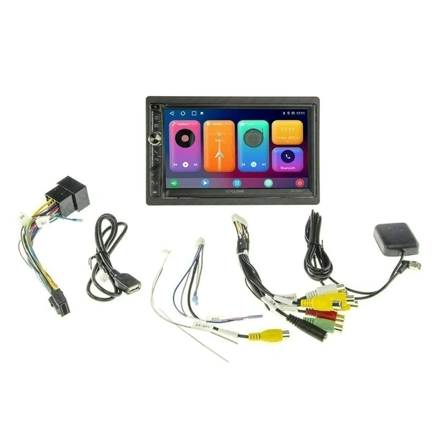 Автомагнітола CYCLON MP-7086A BT 2-DIN 2/32Gb (Car Play, Bluetooth, Android 10) - изображение 3