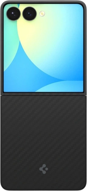 Чохол Spigen AirSkin Aramid для Samsung Galaxy Z Flip 7 Black (ACS09564) - зображення 3