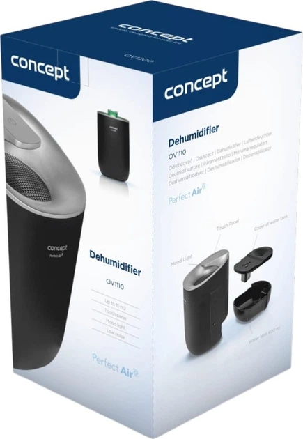 Осушувач повітря Concept Perfect Air OV1110 Чорний - зображення 11