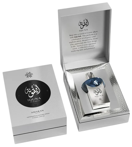 Парфумована вода для чоловіків Amaran Iquna 100 мл (6294019026838) - зображення 3