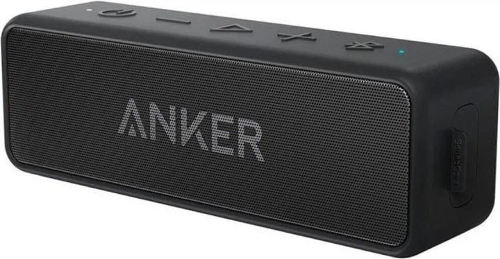 Портативна акустика Anker SoundCore 2 Black (12 Вт, IPX5, 24 год) - Фото 1 Портативна акустика Anker SoundCore 2 Black (12 Вт, IPX5, 24 год) - зображення 1