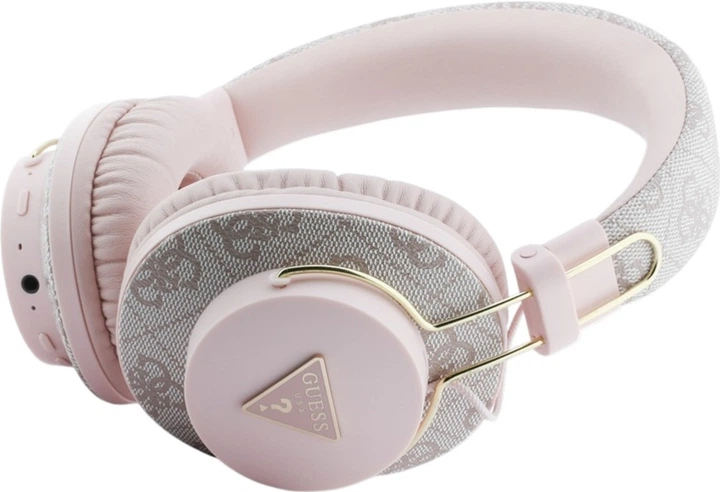 Słuchawki Guess Triangle Logo Pink (GUBHS72P4GTRDP) - obraz 3