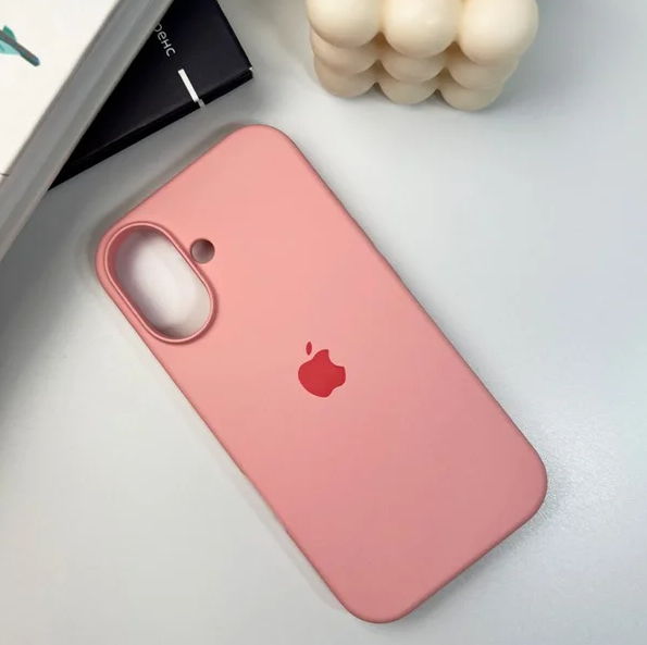 Защитный чехол-накладка Silicone Full Case AA Open Cam для Apple iPhone 17 Pink (FullOpeAAi17-41) - изображение 3