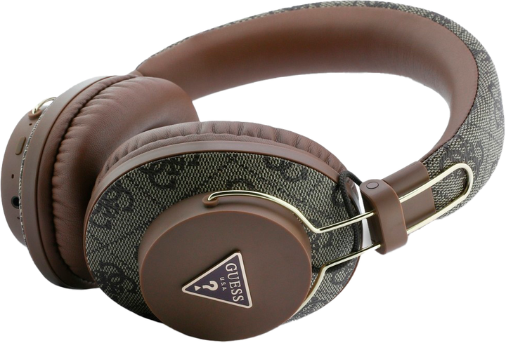 Słuchawki Guess Triangle Logo ENC Brown (3666339593506) - obraz 2