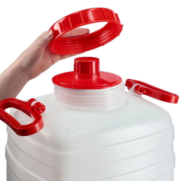Plastikowa beczka z kranikiem Kadax Asele na wodę 20 l (K4223) (5903699432624) - obraz 4