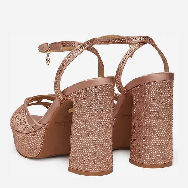Женские босоножки Nine West S3SH005-01A 5906751043714 41 26.8 см Розовые (5906751043769) - изображение 3