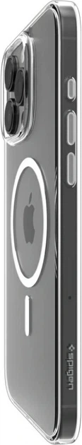 Etui Spigen Thin Fit Mag MagSafe do Apple iPhone 16 Pro Clear/White (ACS09316) - obraz 6