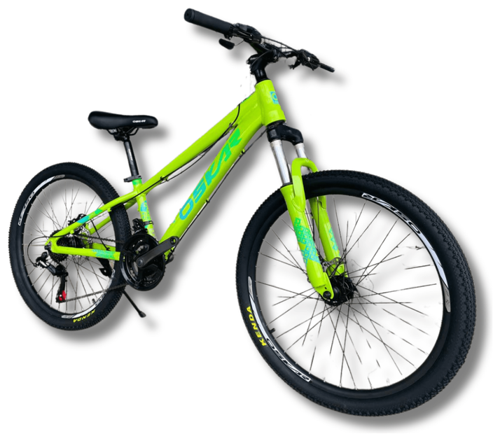Велосипед Oskar 24"Cyber жовтий неон 2026 (OSK_3519900005) - Фото 3 Велосипед Oskar 24"Cyber жовтий неон 2026 (OSK_3519900005) - изображение 3
