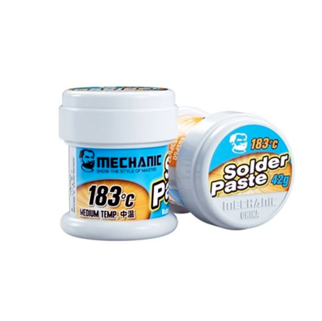 Mechanic XGSP-50 паяльная паста припой флюс 42г, 183℃ - изображение 2