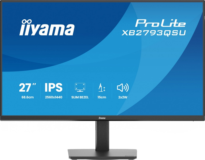 Монітор 27" iiyama ProLite XB2793QSU (XB2793QSU-B1) - зображення 1
