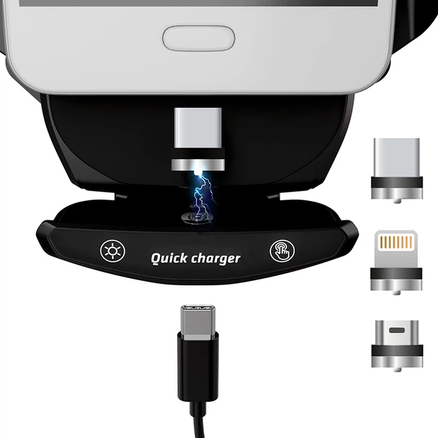 Автомобільний тримач для телефону Xblitz FX5 Exclusive (5902479676081) - зображення 7