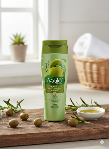 Dabur Vatika / Шампунь "Увлажнение" (олива, хна), 360 мл - Фото 2 Dabur Vatika / Шампунь "Увлажнение" (олива, хна), 360 мл - изображение 2