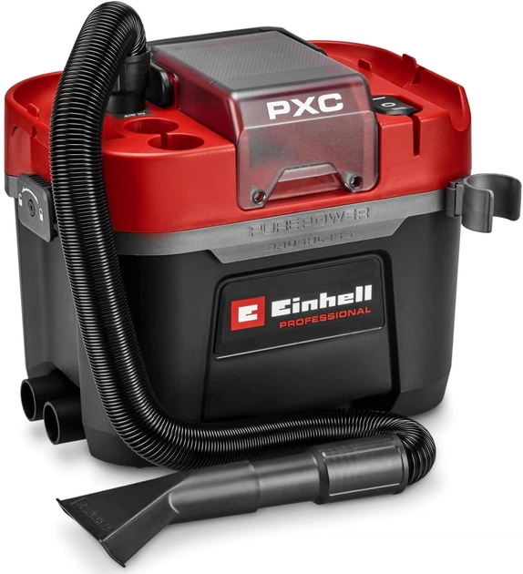 Пилосос акумуляторний безщітковий Einhell Professional X-Change TP-VC 18/10 Li BL L - Solo (2347155) - зображення 2