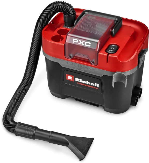 Пилосос акумуляторний безщітковий Einhell Professional X-Change TP-VC 18/10 Li BL L - Solo (2347155) - зображення 3