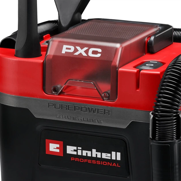 Пилосос акумуляторний безщітковий Einhell Professional X-Change TP-VC 18/10 Li BL L - Solo (2347155) - зображення 6