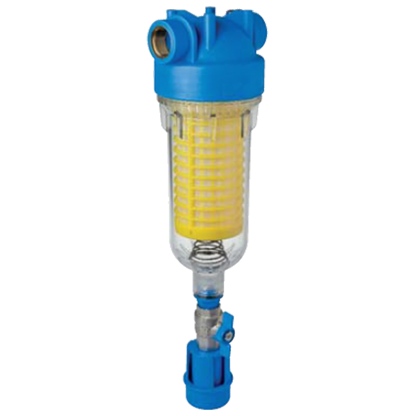 Самопромывной фильтр для воды Atlas Filtri KIT Hydra 3/4" от механических примесей + картридж RLH 90 mcr (RA6000011) - Фото 4 Самопромывной фильтр для воды Atlas Filtri KIT Hydra 3/4" от механических примесей + картридж RLH 90 mcr (RA6000011) - изображение 4