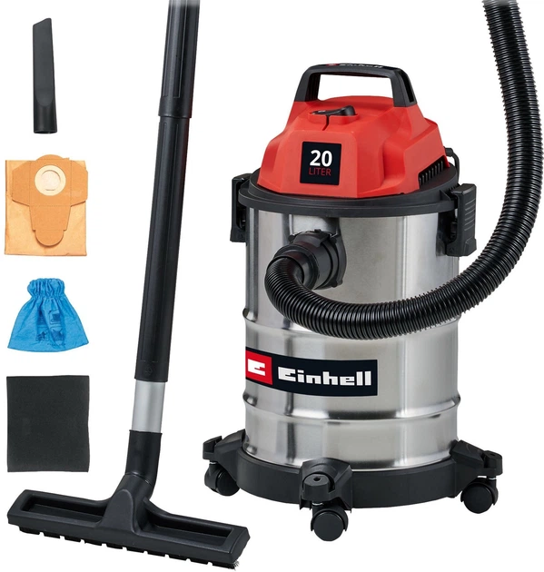 Odkurzacz warsztatowy Einhell TC-VC 2045 S (2347410) - Zdjęcie 1 Odkurzacz warsztatowy Einhell TC-VC 2045 S (2347410) - obraz 1
