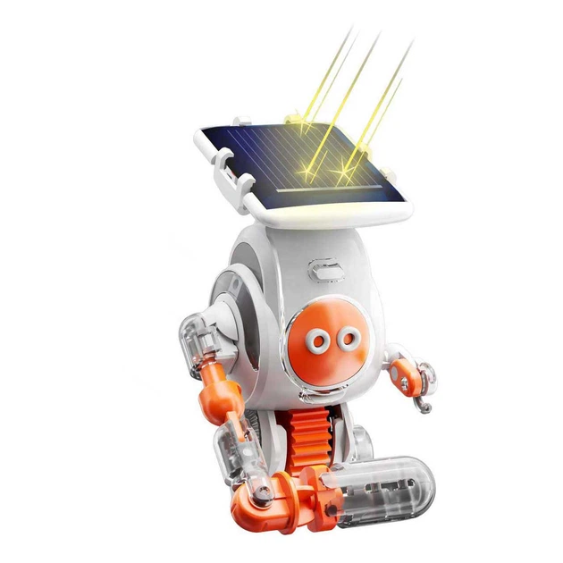 Zestaw do eksperymentów Kosmos Solar Bots roboty zasilane energią słoneczną (KM617417)(4002051617417) - obraz 3