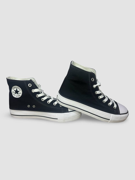 Жіночі кеди високі з вишивкою Converse Chuck Taylor All Star lift hi чорні 36 - Фото 5 Жіночі кеди високі з вишивкою Converse Chuck Taylor All Star lift hi чорні 36 - зображення 5