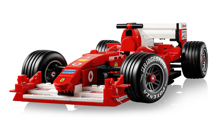Конструктор Lego Ferrari F2004 and Michael Schumacher Icons 11375 - зображення 3