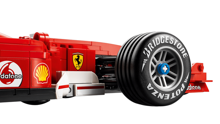 Конструктор Lego Ferrari F2004 and Michael Schumacher Icons 11375 - зображення 6