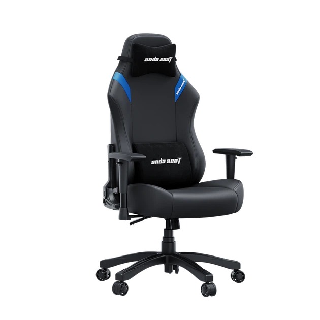 Крісло ігрове Anda Seat Luna Black/Blue Size L - зображення 4