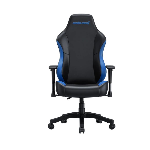 Крісло ігрове Anda Seat Luna Color Size L Black/Blue PVC - изображение 2