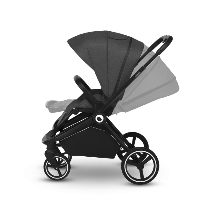 Універсальна коляска 3 в 1 Lionelo MIKA 3IN1 GREY GRAPHITE - Фото 3 Універсальна коляска 3 в 1 Lionelo MIKA 3IN1 GREY GRAPHITE - зображення 3