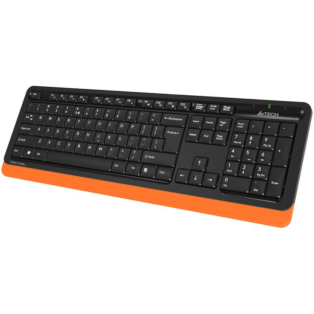 Комплект (клавиатура + мышь) A4Tech Fstyler FG1010 Black/Orange [114624] - изображение 7