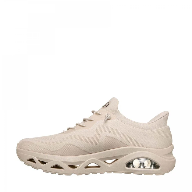 Чоловічі кросівки Skechers Uno Glide Step Air Gliders Natural 47 Бежевий 183421-NAT - зображення 3