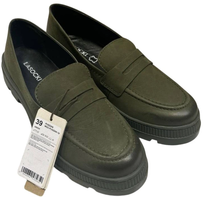 Жіночі лофери Lasocki WI23-PUSZAN-19 39 25.5 см Green (5904862575650) (955555900877315) - Уцінка - зображення 2