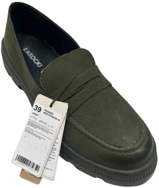 Жіночі лофери Lasocki WI23-PUSZAN-19 39 25.5 см Green (5904862575650) (955555900877315) - Уцінка - зображення 4