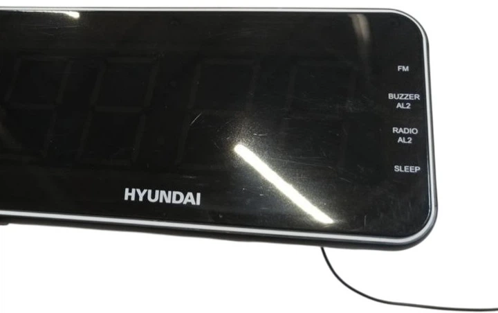 Radiobudzik Hyundai RAC 521 PLLBCH Czarny (HY-RAC521PLLBCH) (955555908571472) - Outlet - obraz 4