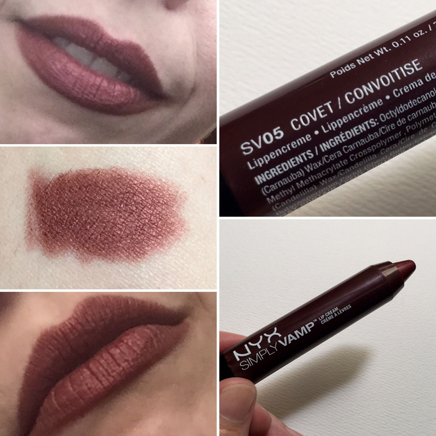Кремова помада в стику NYX Cosmetics Simply Vamp Lip Cream SV05 Covet - зображення 4