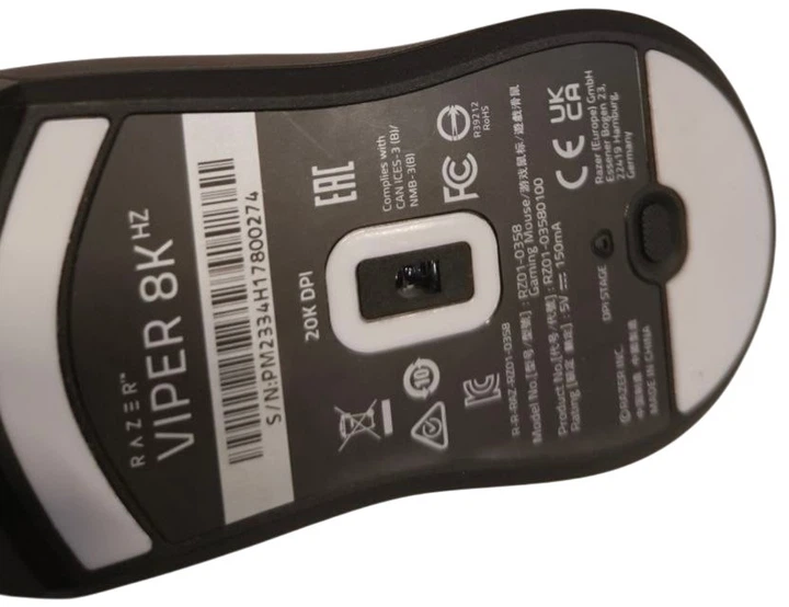 Mysz RAZER Viper 8KHz (RZ01-03580100-R3M1) (955555916066309) - Outlet - obraz 6