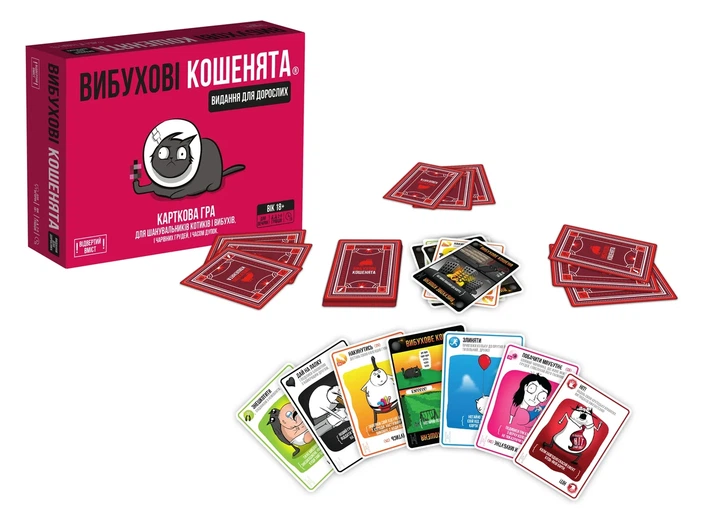 Настільна гра Вибухові кошенята: Видання для дорослих (Exploding Kittens: NSFW) - зображення 2