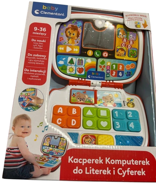 Zabawkowy komputerek Clementoni Kacperek (8005125507160) (955555908548397) - Outlet - obraz 2