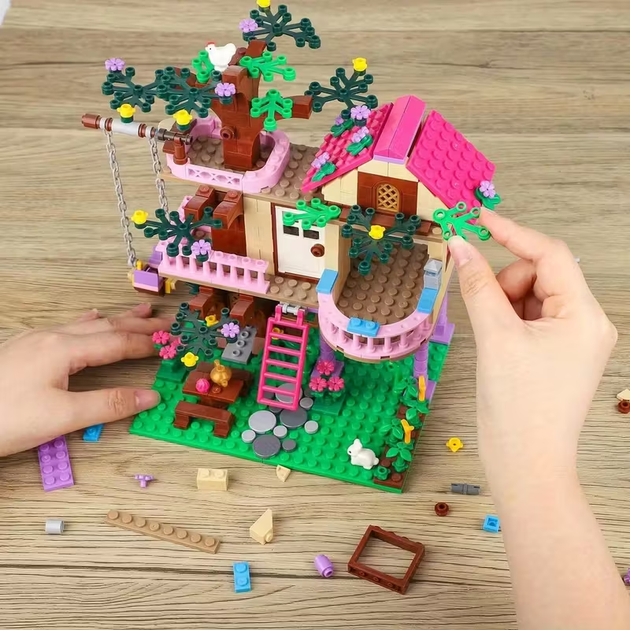 Конструктор дом на дереве Friends 504 детали с фигурками совместим с LEGO Ig0100510 - изображение 2