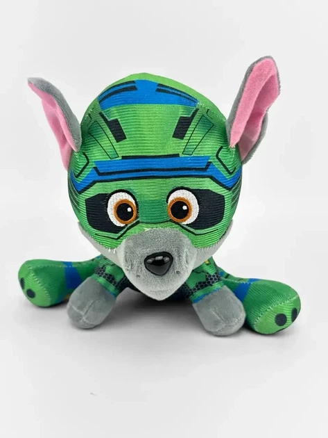 Мягкая плюшевая игрушка Мега Рокки (Rocky) Щенячий Патруль Paw Patrol DOG SWAT 25 см 31-00-1 - изображение 4