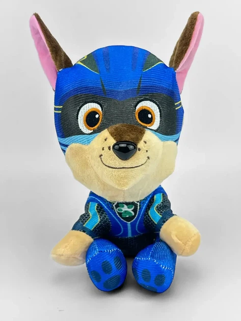 Мягкая плюшевая игрушка Мега Гонщик (Chase) Щенячий Патруль Paw Patrol DOG SWAT 25 см 31-004 - изображение 5