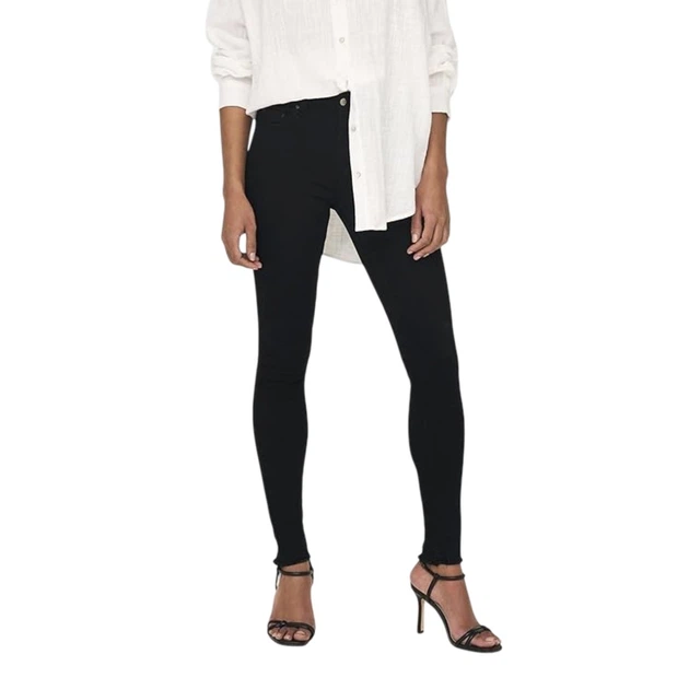 Жіночі завужені брюки Only Blush Life Mid чорного кольору XS 15167313 BLACK XS/32 - изображение 2