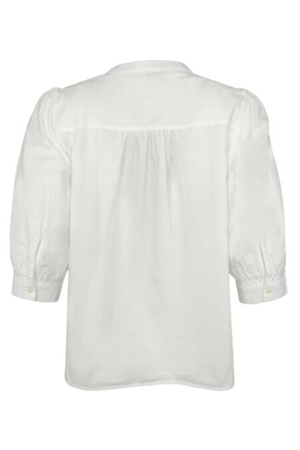 Жіноча блуза Tommy Hilfiger з ремісничої бавовни Henley XXS WW0WW35143 YCF (32) - зображення 4
